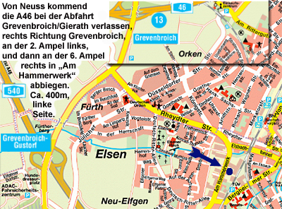 Grevenbroich, gegen die Staurichtung